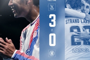 战报：水晶宫3-0米德尔斯堡，晋级联赛杯