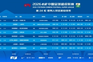 战报：三镇津门虎战，蓉城申花战裁判公布