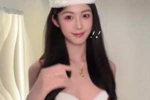 女篮卓识早期圣诞装扮曝光！甜美手势舞，一眼万年的心动