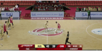 半场42-44！张宇辰7投3中，率队紧咬比分，正负值+4展现高效