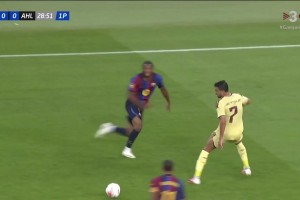 中锋的嗅觉！拉菲尼亚直塞巴尔德横敲，哈姆扎抢点破门