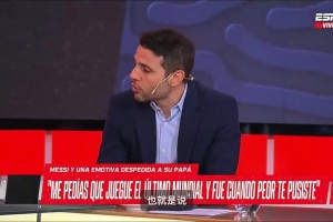 椿庭至亲！每场比赛结束梅西都会问“爸爸怎么说”