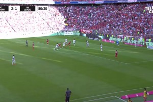 稳了？穆西亚拉破门，拜仁3-1领先莱比锡