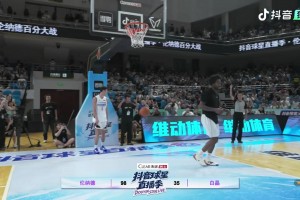 100-35碾压局伦纳德篮下强吃打进！轻松战胜白晶！