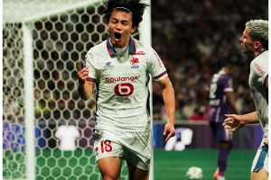 战报：里尔1-0图卢兹，上田绮世首秀制胜