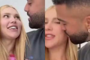 激情碰撞！维尼修斯女友风波，私助理激吻引发球迷热议