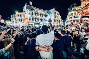 战报：格林汕头行打卡小公园