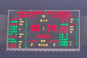 战报：天津先行者83-75浙江浙商证券