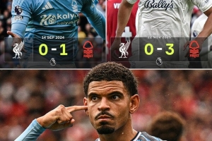 狂飙！利物浦主场逆袭，3-2险胜诺丁汉森林，打破连败魔咒！