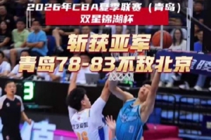 全网热议！青岛队虽败犹荣，夏季联赛亚军引发球迷热议
