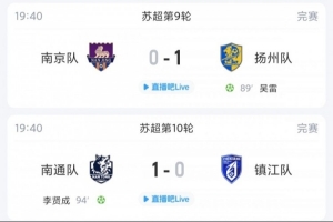 宿迁与苏州激战成和，扬州绝杀南京，南通对镇江一球制胜：强强交锋分出胜负！