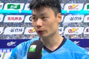 战报：大连英博2-1青岛海牛，罗竞进球