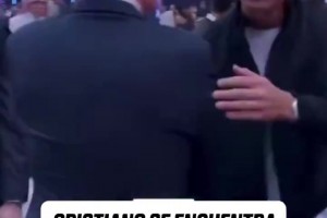 这啥表情？ESPN：C罗与因凡蒂诺寒暄后的表情说明了一切